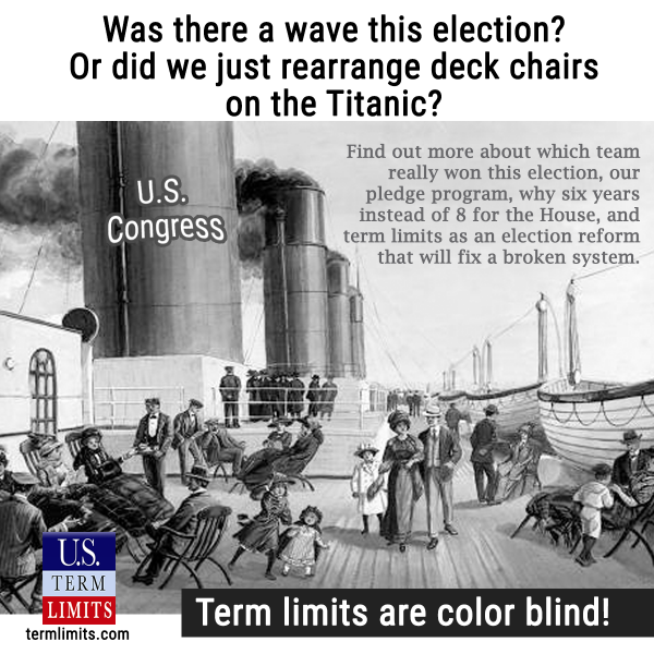 Was the 2018 Election a Wave or are we just rearranging chairs on the Titanic?