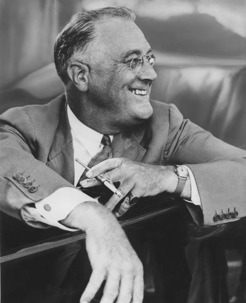 Franklin Delano Roosevelt was elected four times as President of the United States of America